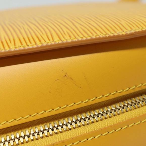 LOUIS VUITTON Epi Mabillon Backpack Yellow M52239 LV Auth 83123 - Picture 6 of 16